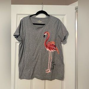 kate spade graphic tee.  Size L.